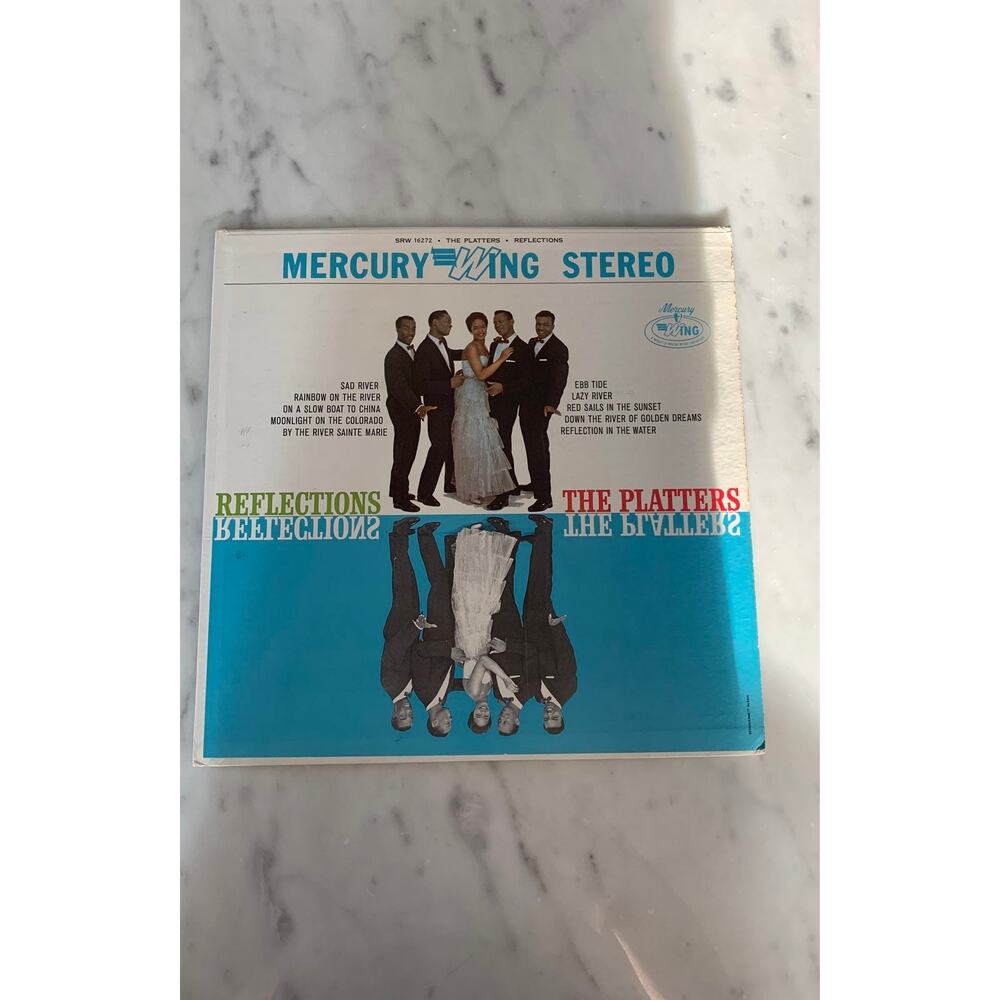 Vintage "The Platters: Reflections" Vinyl Record